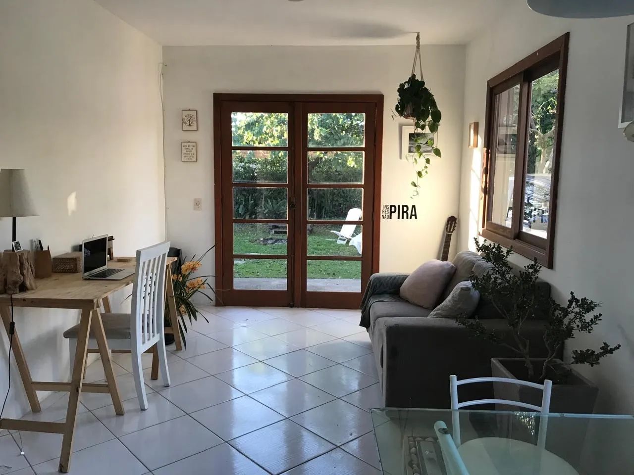 Casa mobiliada com quintal - Rio Tavares / Novo Campeche - Foto 3