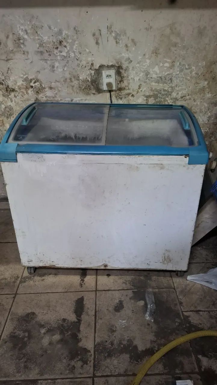 Freezer tampa de vidro  - Foto 5