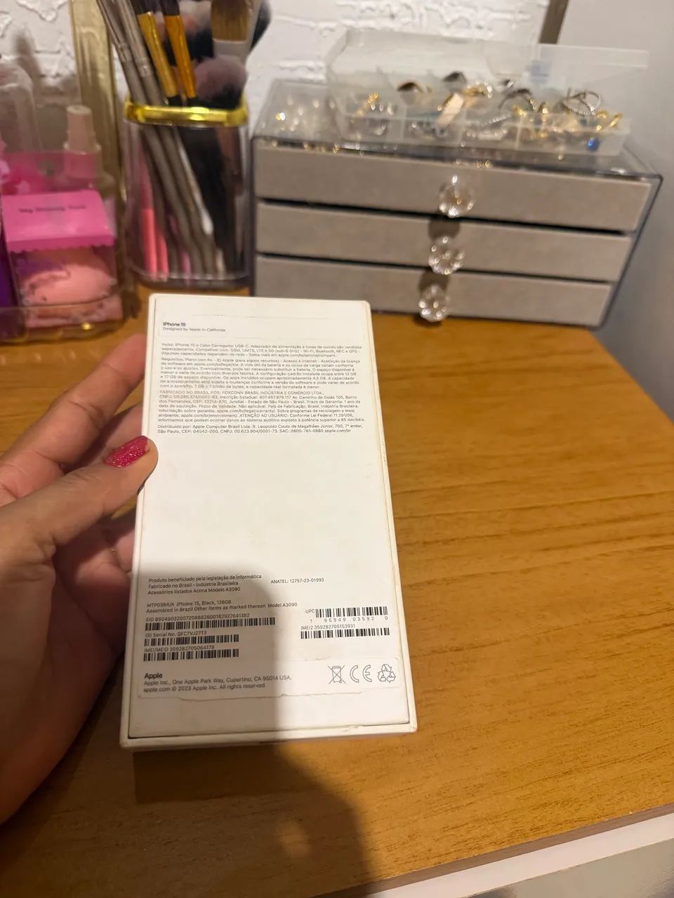 iPhone 15 em perfeito estado .com caixa e nota fiscal  - Foto 4