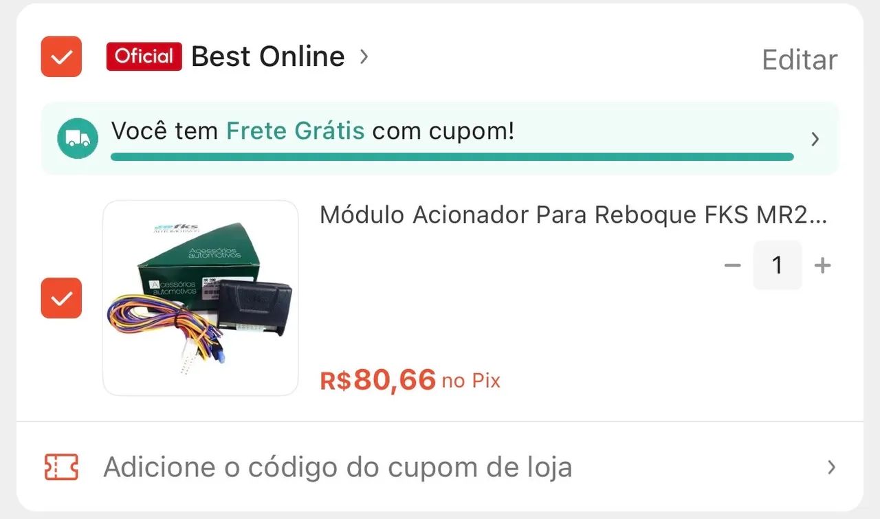 Interface para reboque  - Foto 2