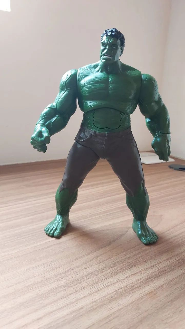 Boneco Hulk Avengers Com Som Original - Foto 2