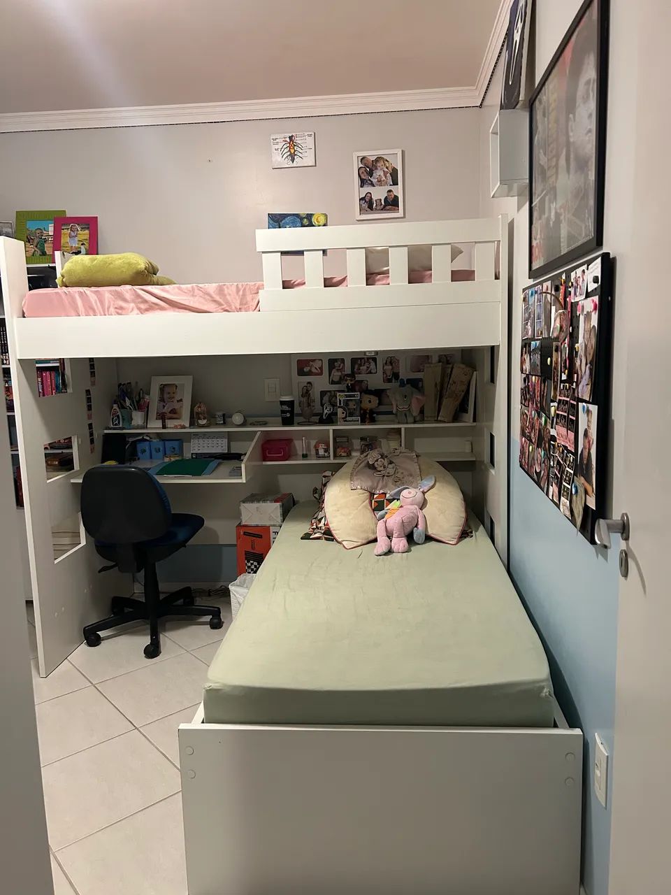 Cama beliche com escrivaninha - Foto 3