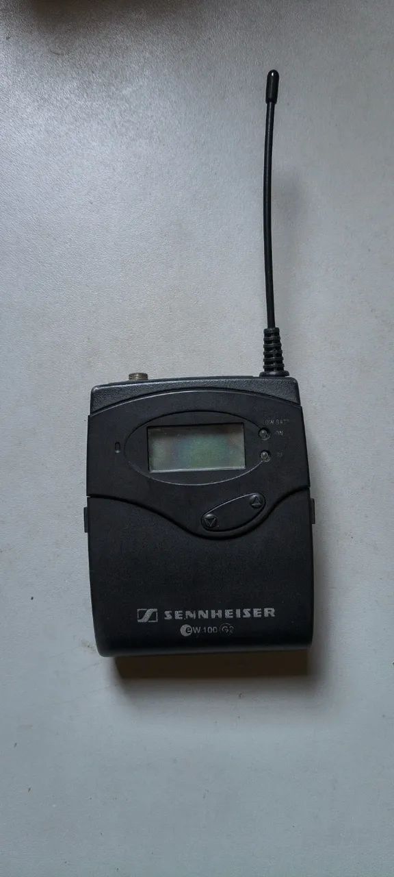 Microfone Sennheiser Ew100 G2 de mão para câmera ou som