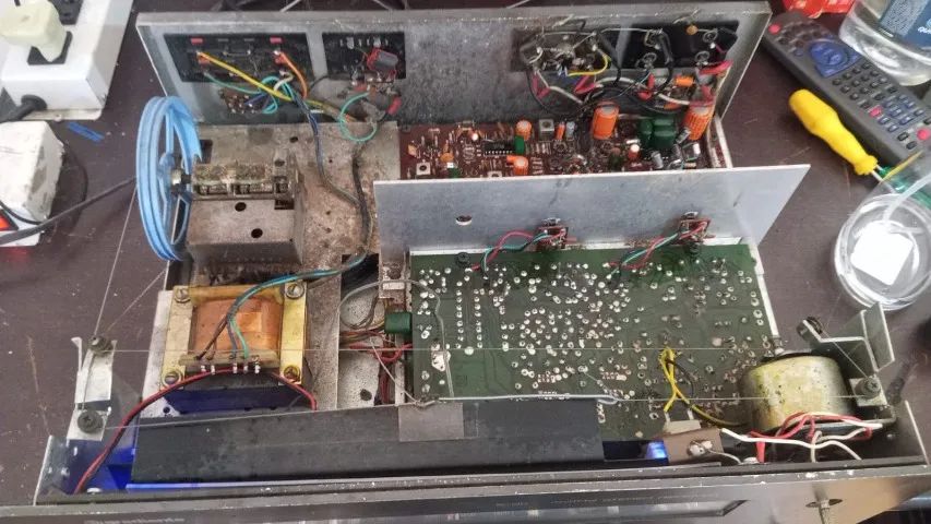 Receiver Amplificador Gradiente S-95 Sucata (só Inteiro) # (Usado) - Foto 6