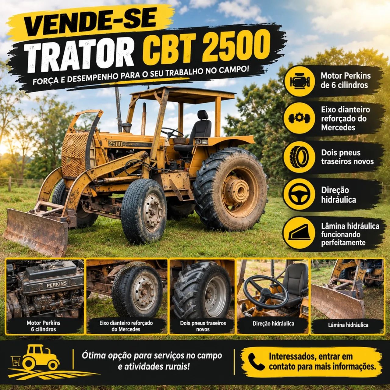 TRATOR CBT 2500