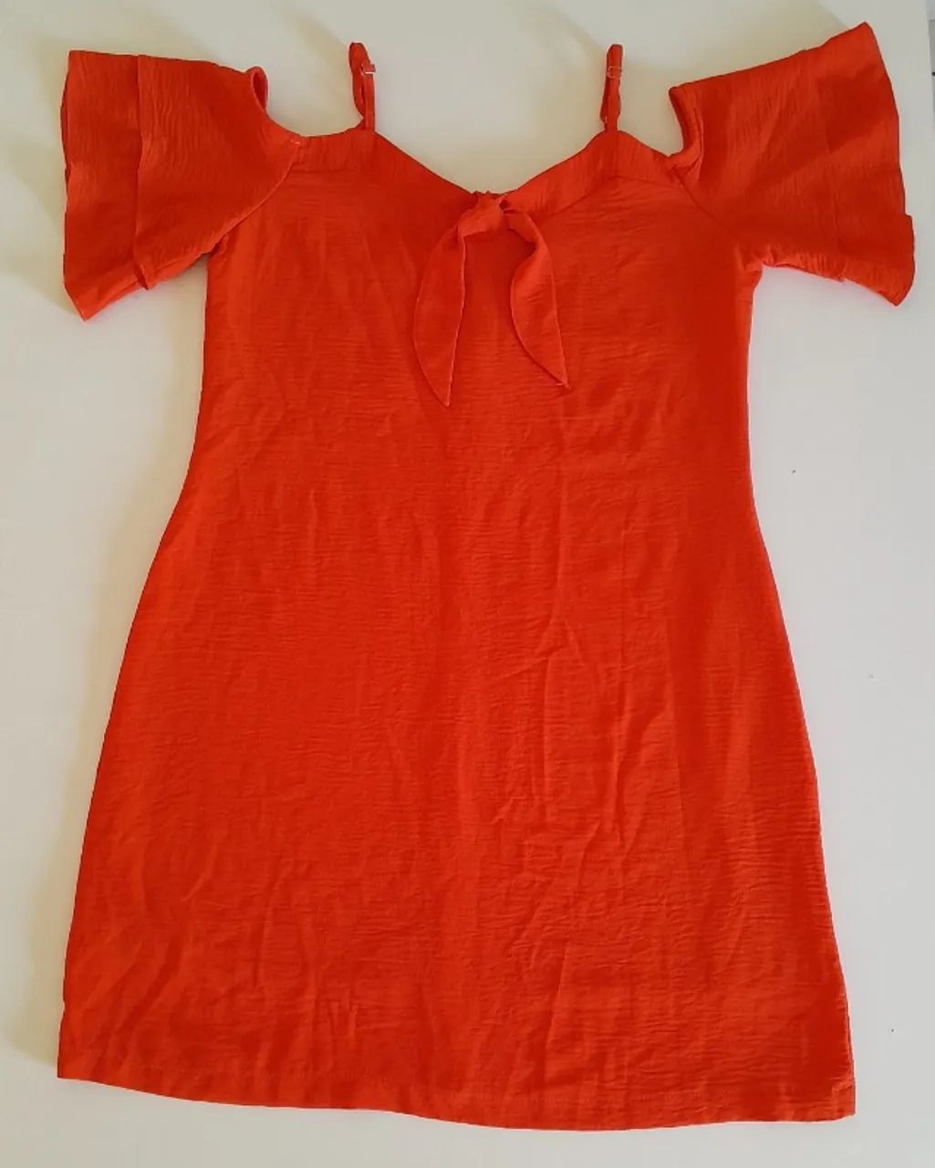 Vestido Cor de Laranja marca SPUK NOVO - Foto 3