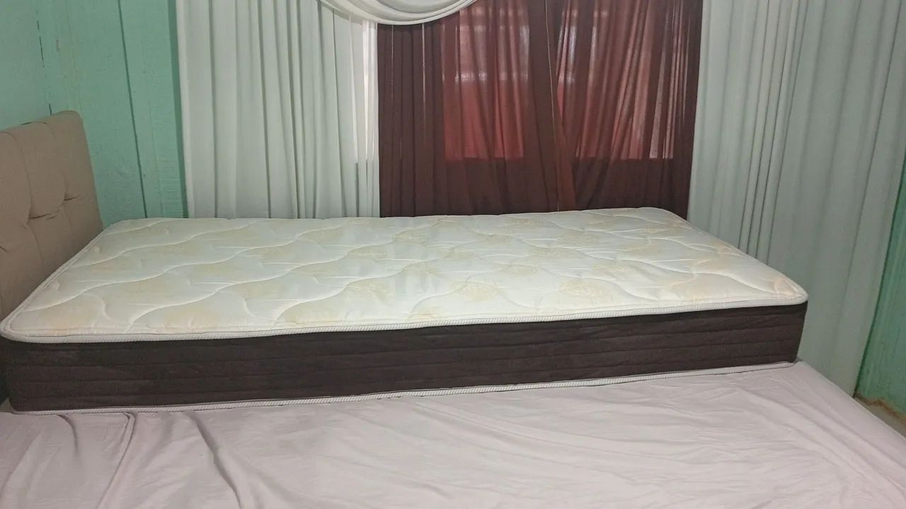 Cama box baú solteiro 