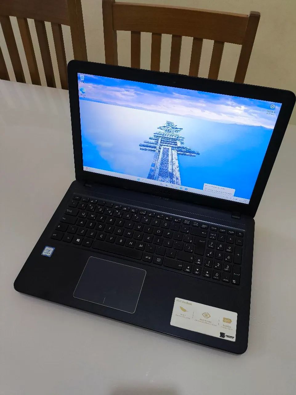 Notebook Intel i5-8th 8g SSD 256gb tela 15.6 - Notebooks