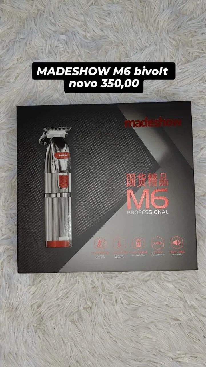 MADESHOW M6 bivolt novo 