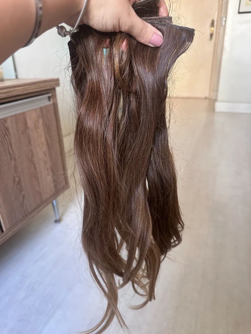 Cabelo brasileiro 150 gramas 