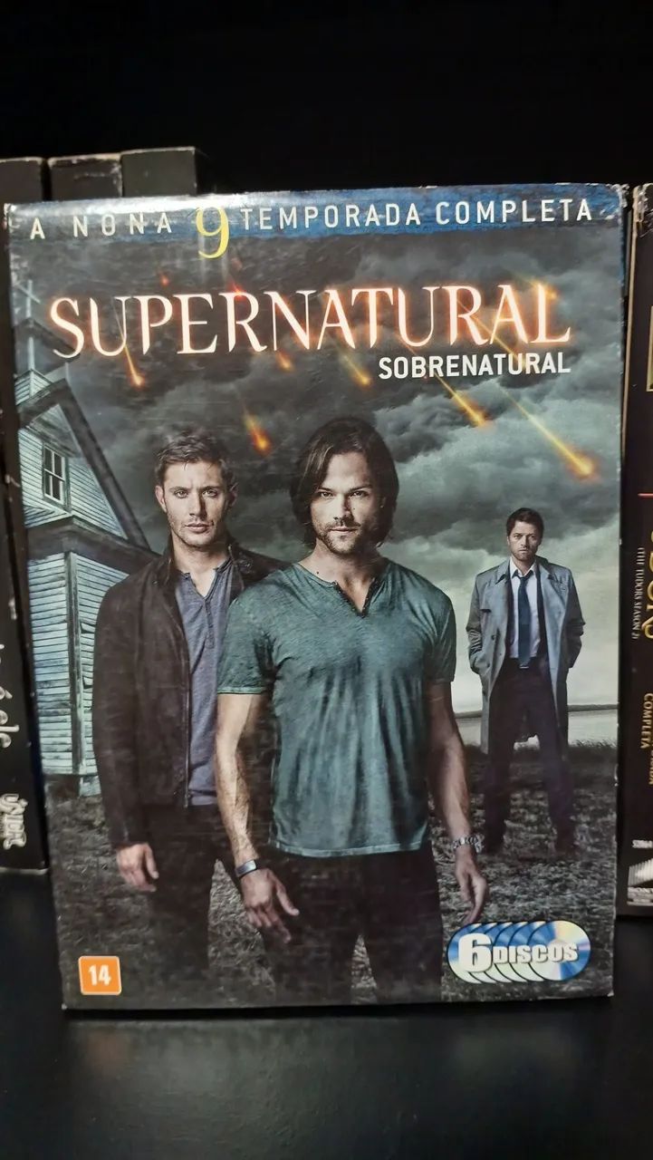 Box DVD série Supernatural 9 Sobrenatural