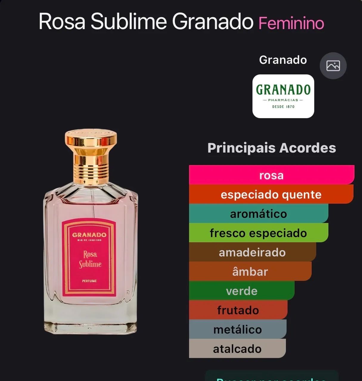Perfume rosa sublime - granado - Foto 2