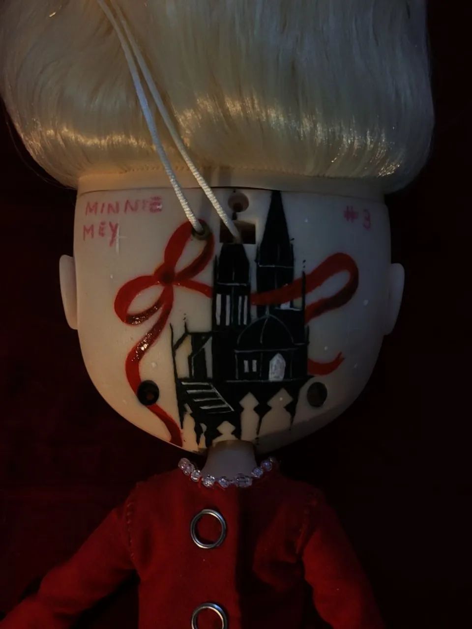 Boneca Blythe doll customizada Vampira  - Foto 3