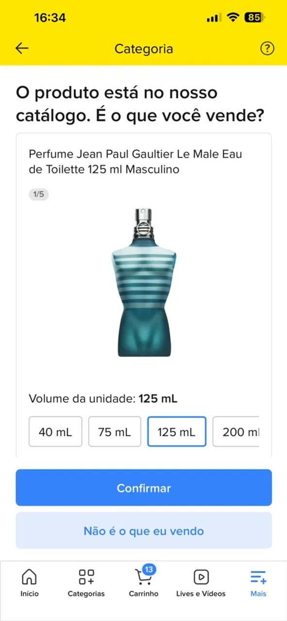 Perfume importado 