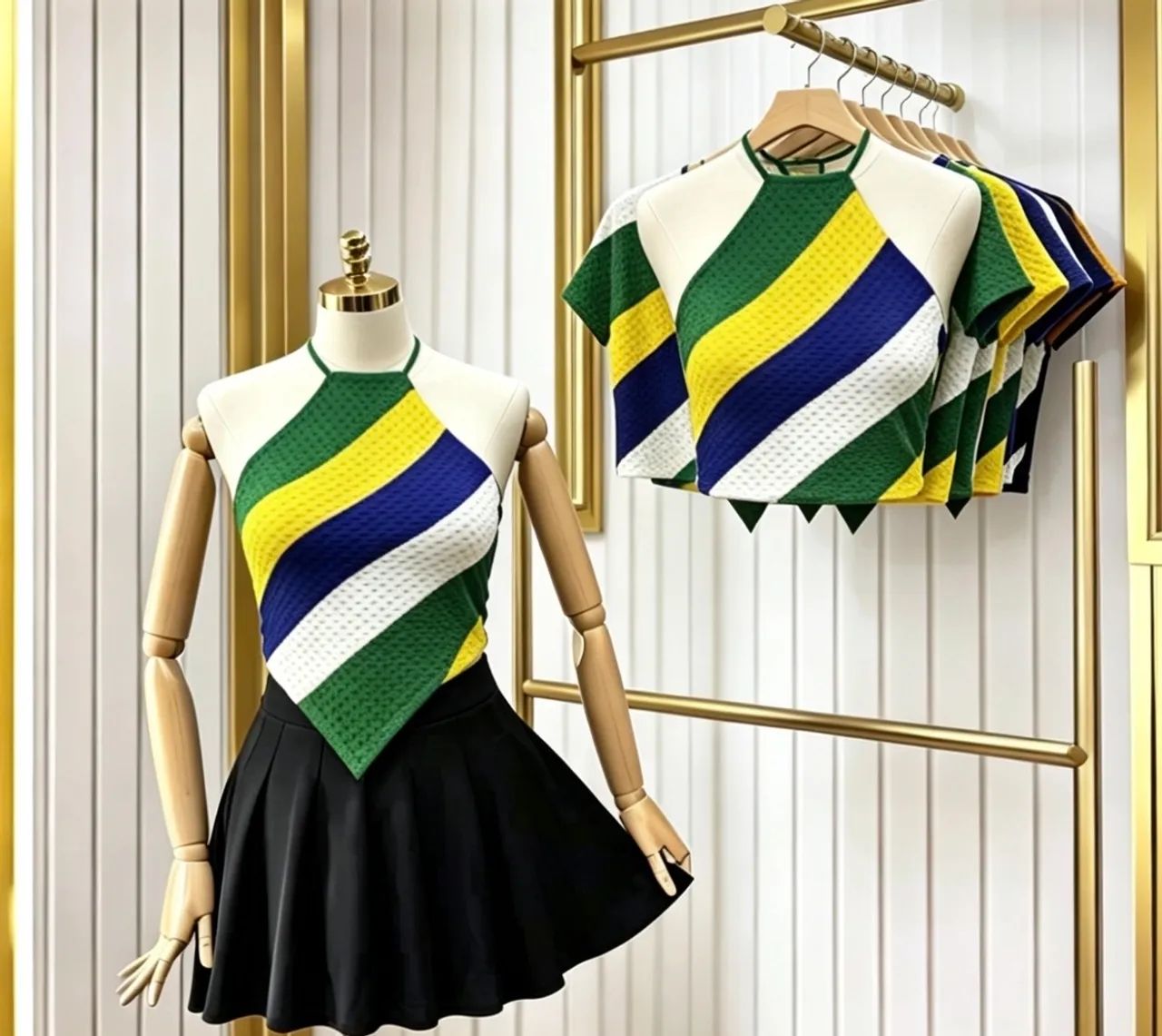 Blusa brasil trico