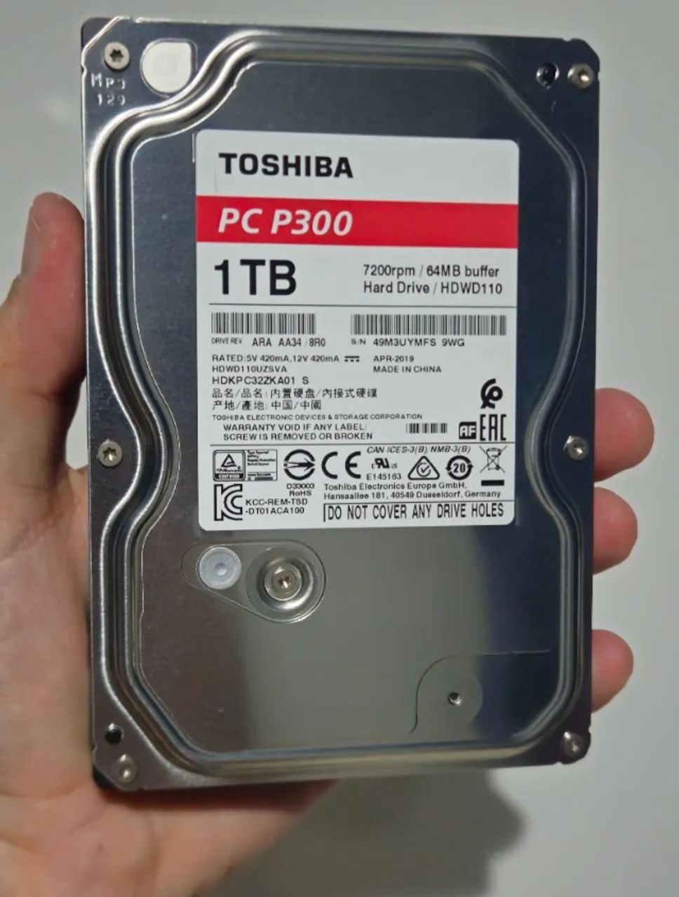 HD Toshiba 1TB Desktop - Foto 2
