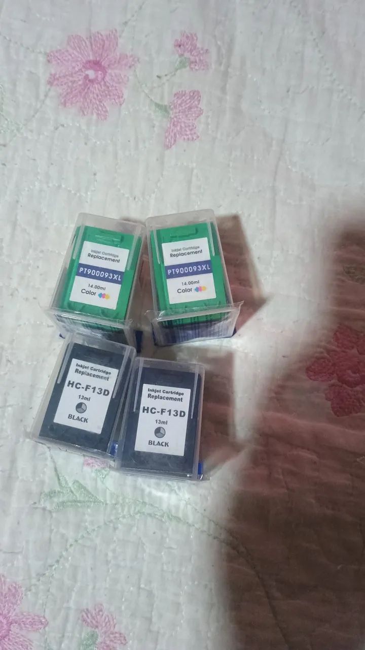 KIT CARTUCHOS  HP COMPATÍVEIS MICROJET 