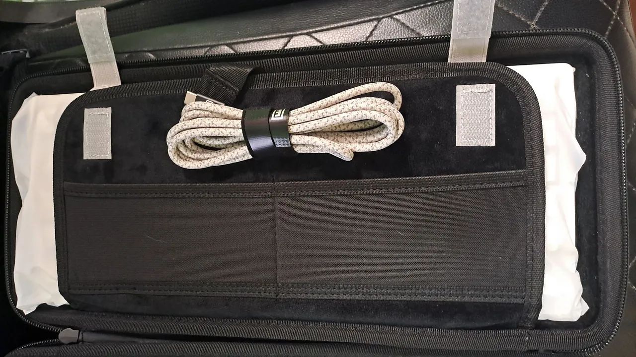 Teclado Wooting 80HE Zinco Branco + Travel Case Completo  - Foto 4