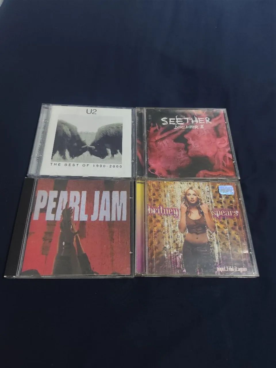 Cds U2 - Seether - Britney Spears - Pearl Jam