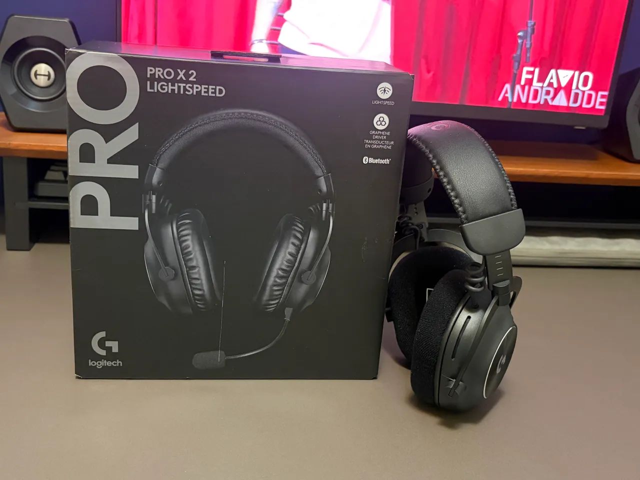 Logitech G Pro X 2 LIGHTSPEED - Completo + Caixa - Foto 3