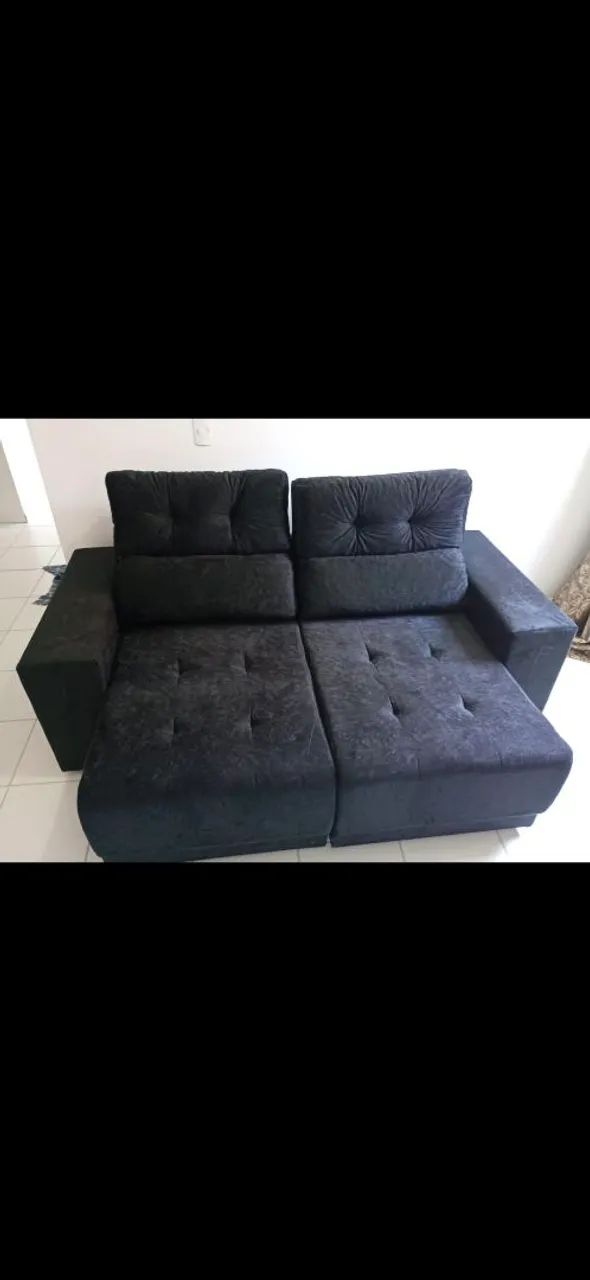 Sofá Retrátil e Reclinavel 2,00 Metros  - Foto 2