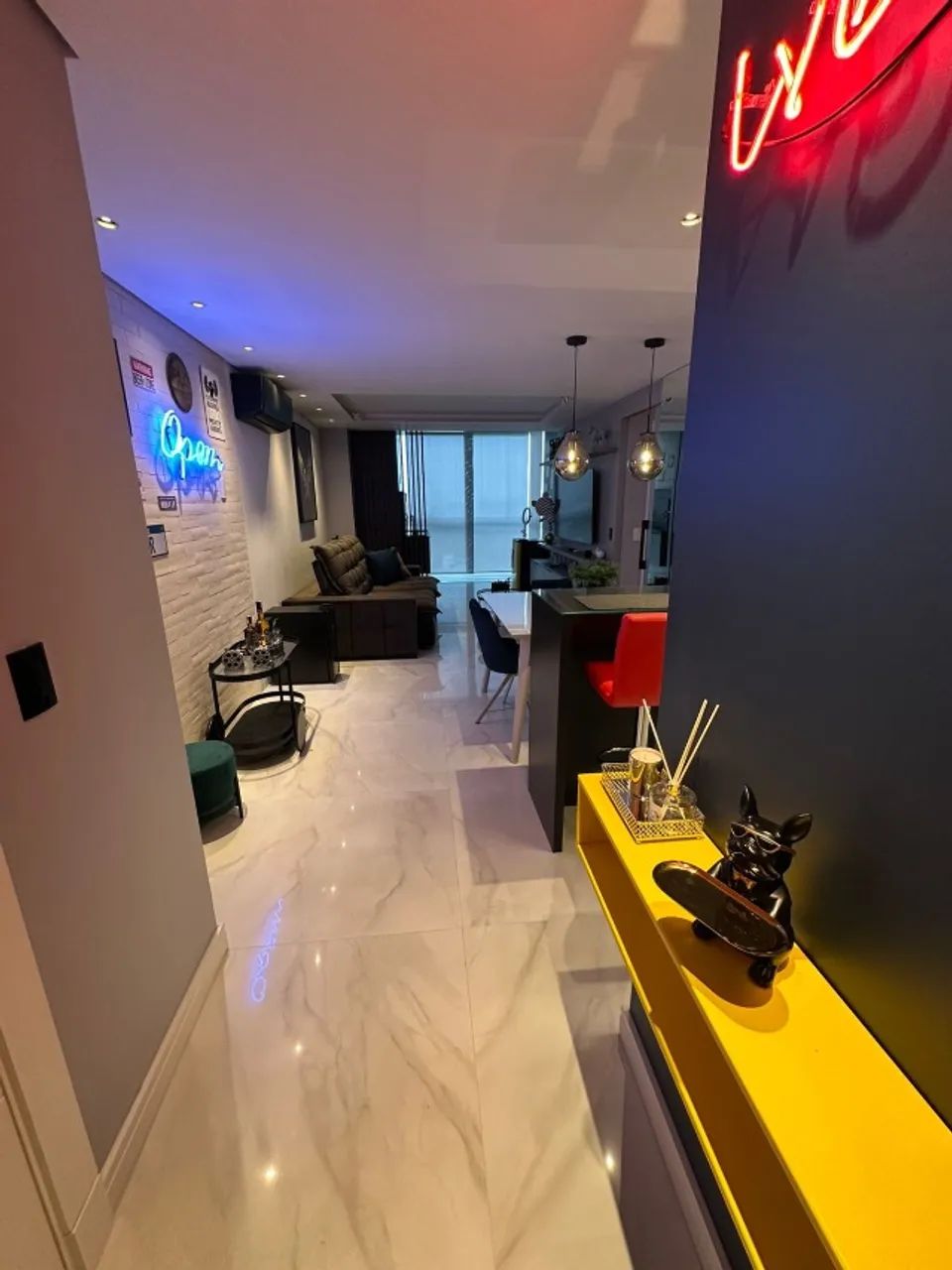 Apartamento suíte + 1 dormitório com lavabo