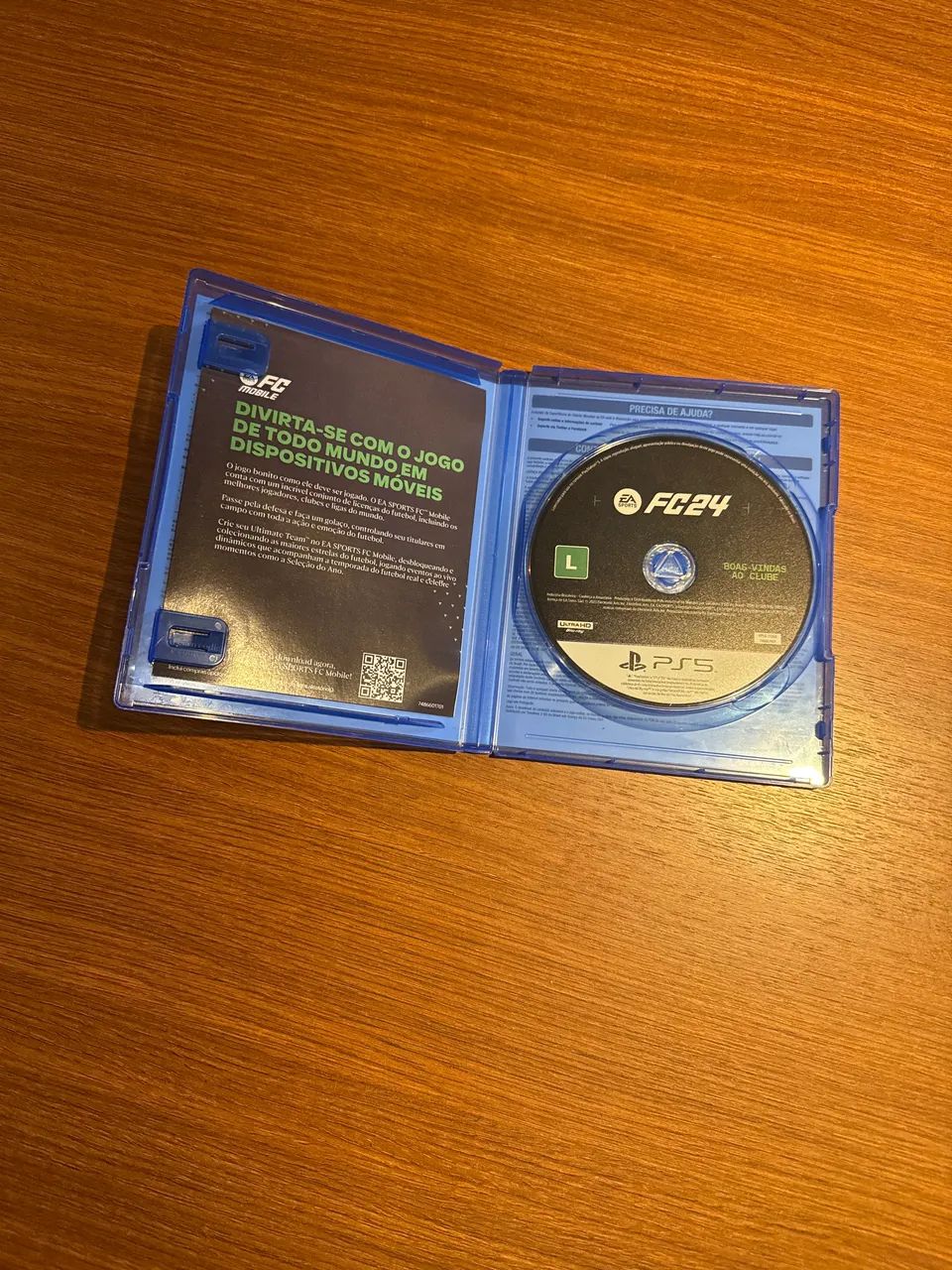 fc 24 usado em perfeito estado pra ps5 - Foto 3