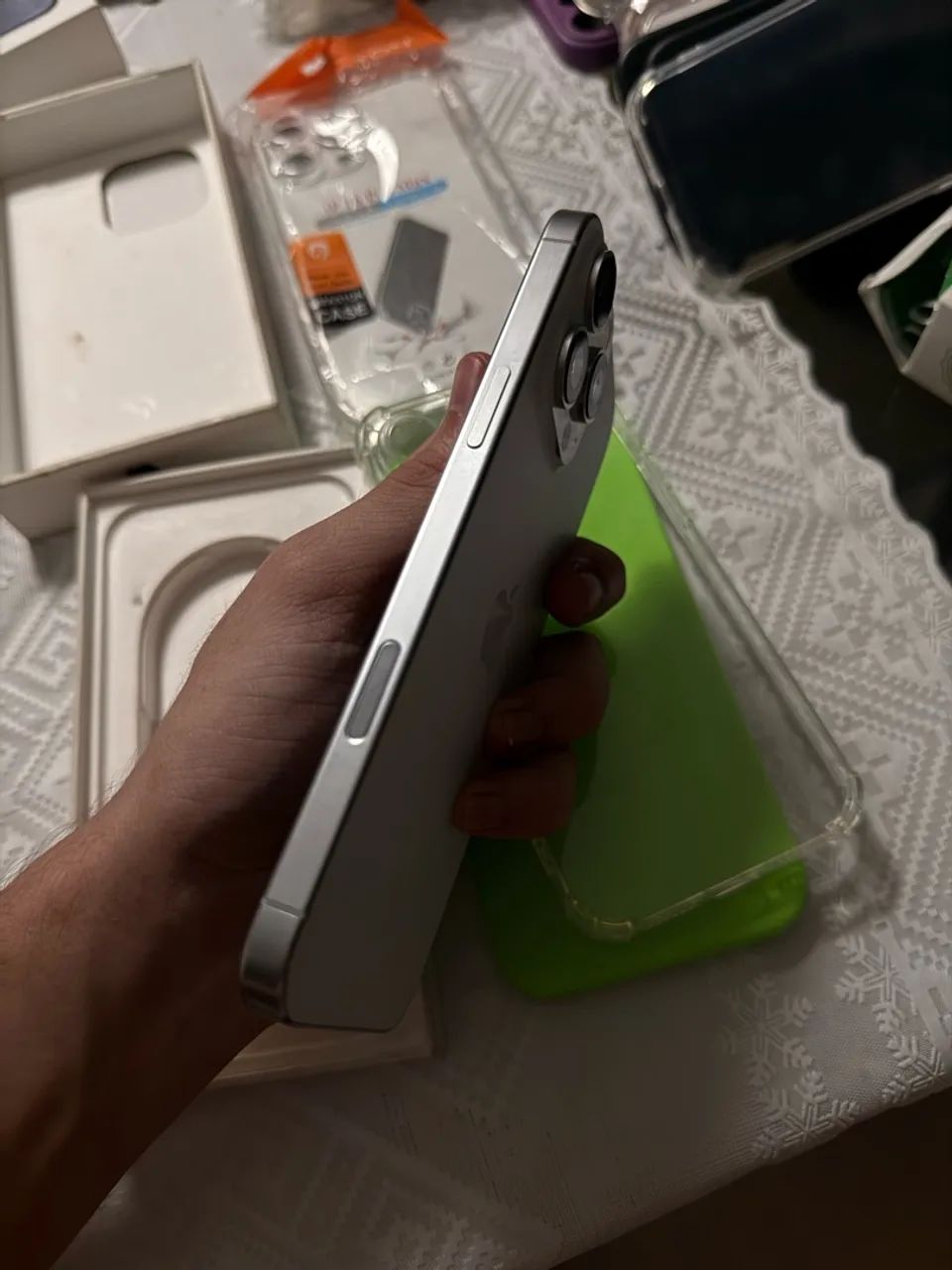 iPhone 16 pro Max 256 Anatel impecável! - Foto 3