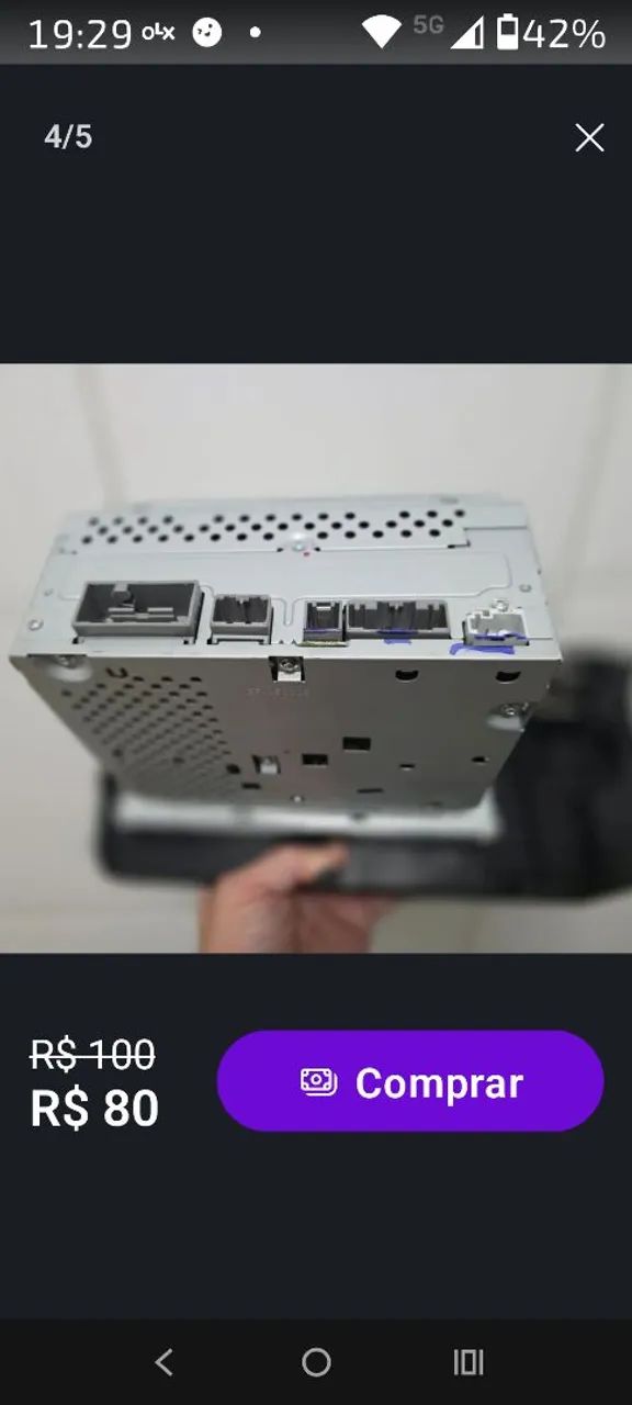 Rádio CD para corrola e outros - Foto 4