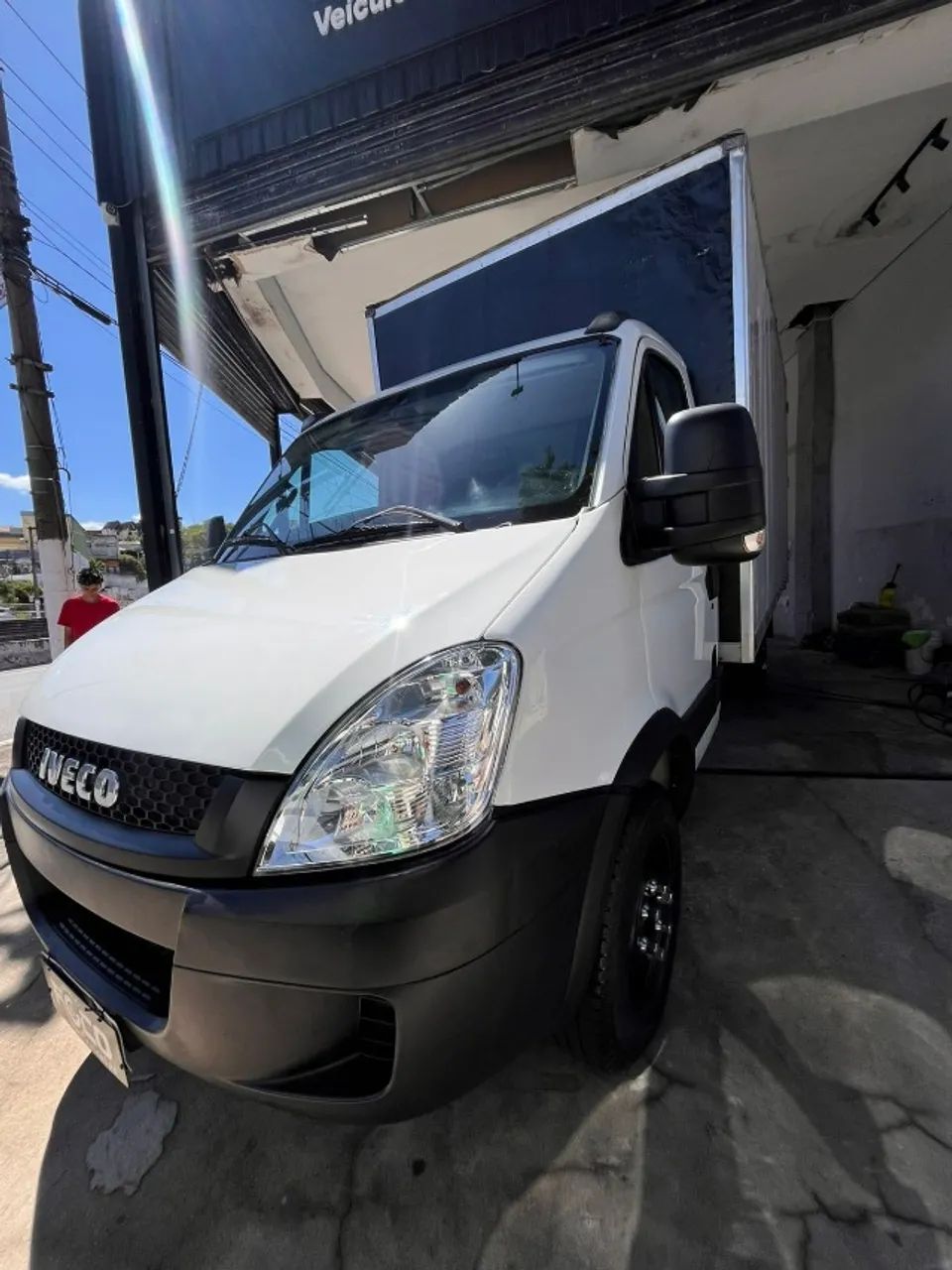 iveco 35s14 plataforma de alumínio 