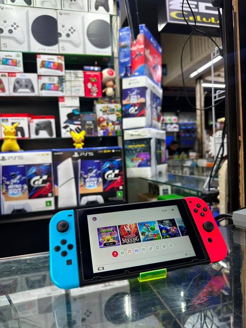 Nintendo switch v2 Desblo seminovo  - Foto 2