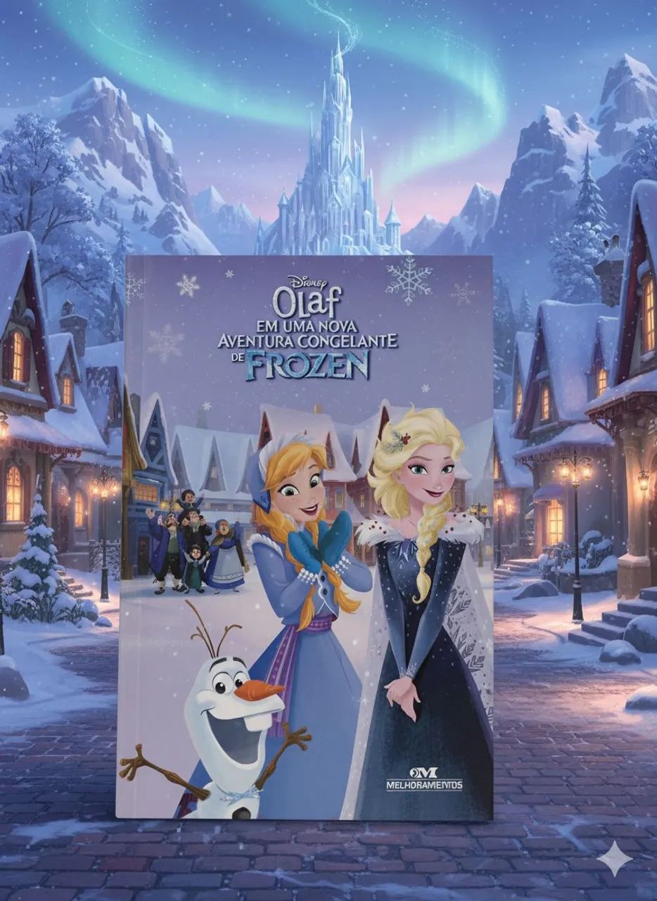 Livro Frozen 