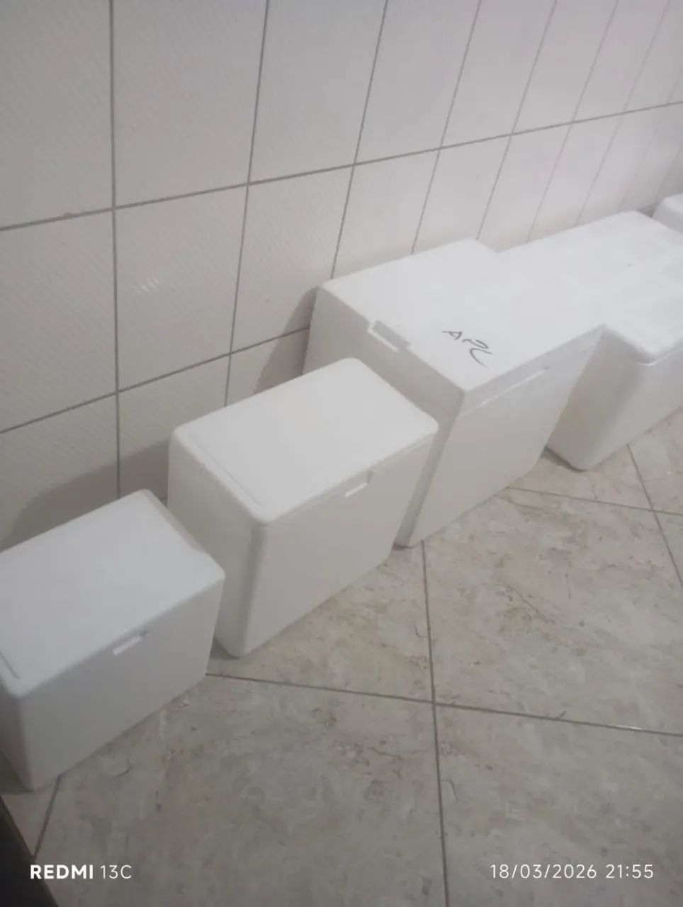 Lote de caixas de isopor vários tamanhos  - Foto 5