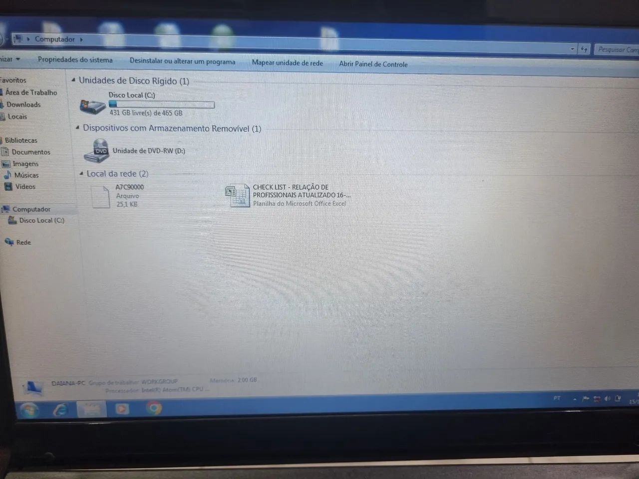 Notebook bateria viciada restante funciona tudo  - Foto 3