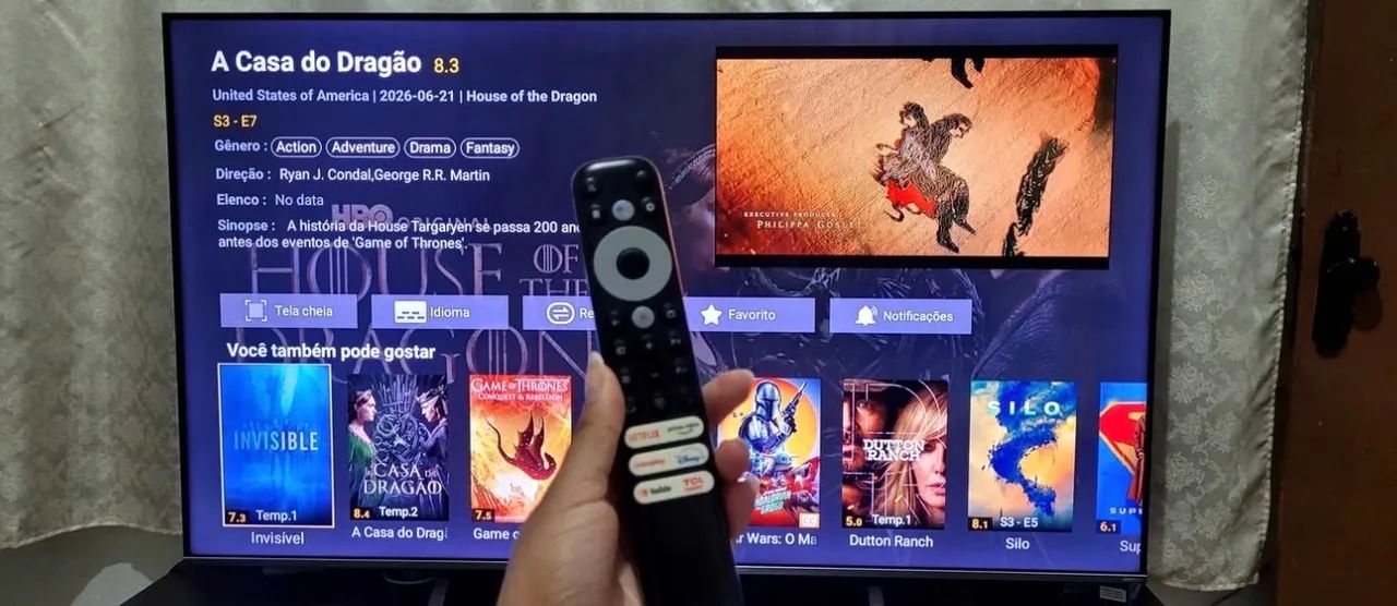 Tv smart 55 polegadas 4k - Foto 2