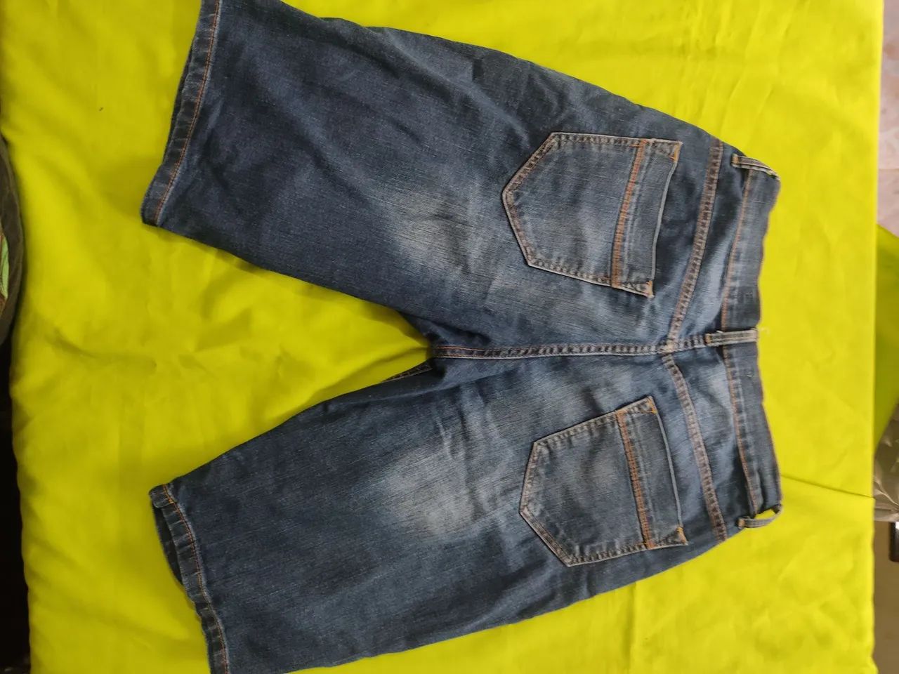 Bermuda masculina jeans 38 - Foto 5