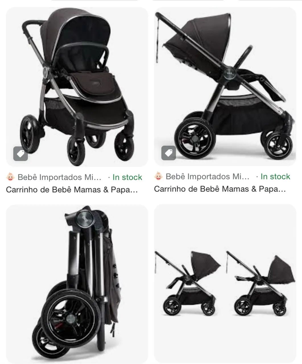 Carrinho de Bebê Mamas & Papas Ocarro - Foto 4