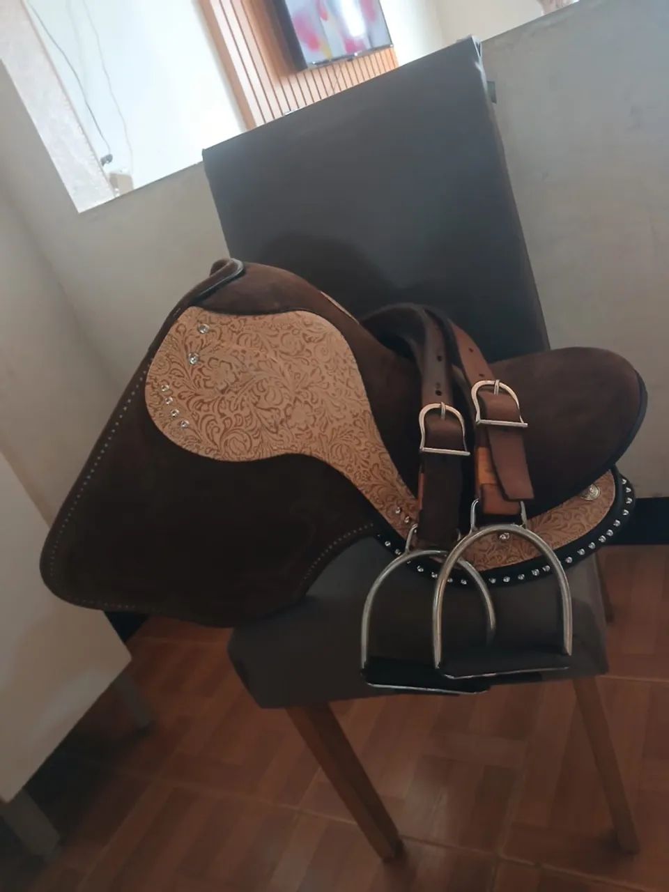 Sela de vaquejada profissional nova 