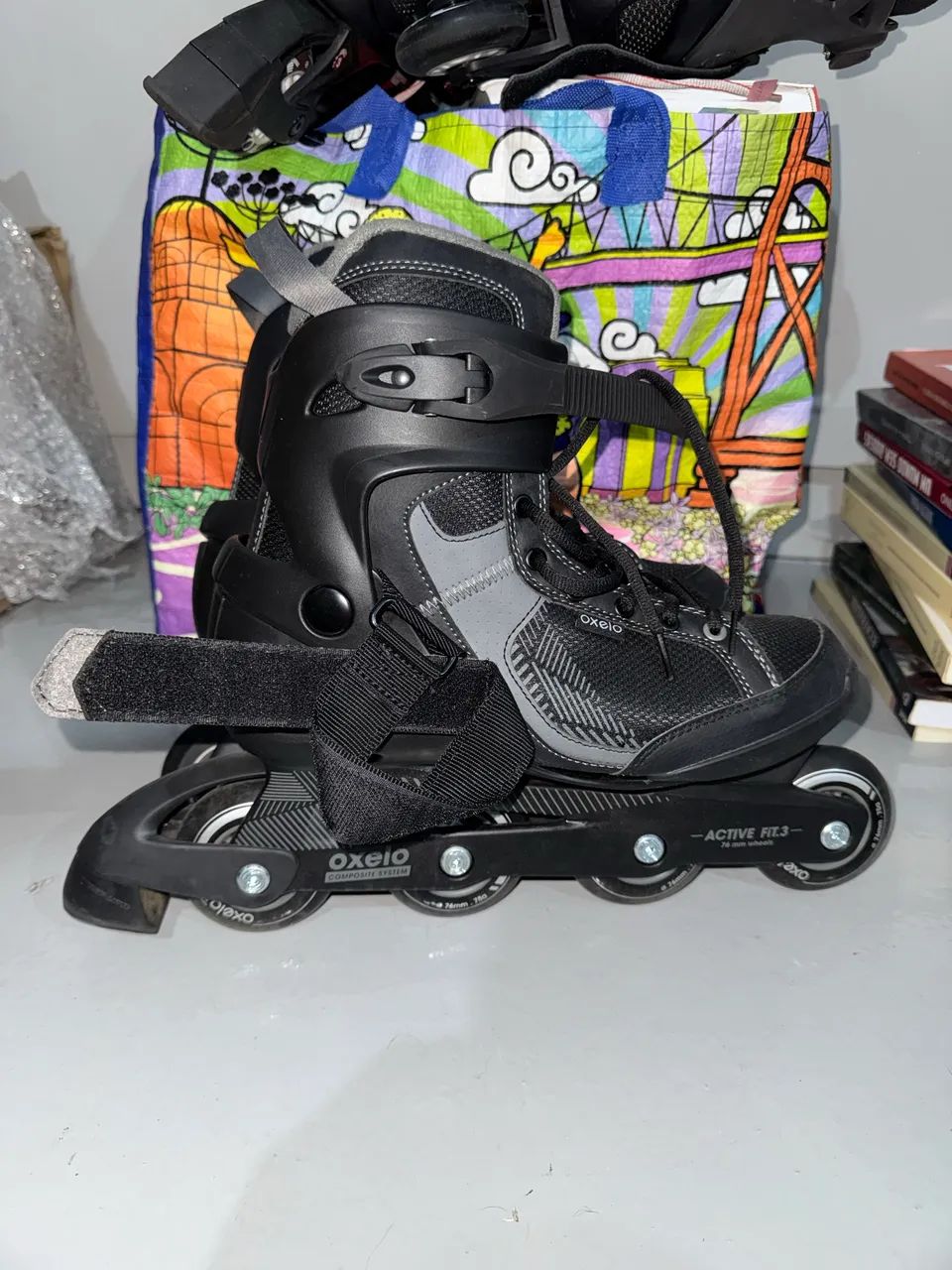 Kit 2 patins novos tamanho 42 e 35/38 - Foto 2