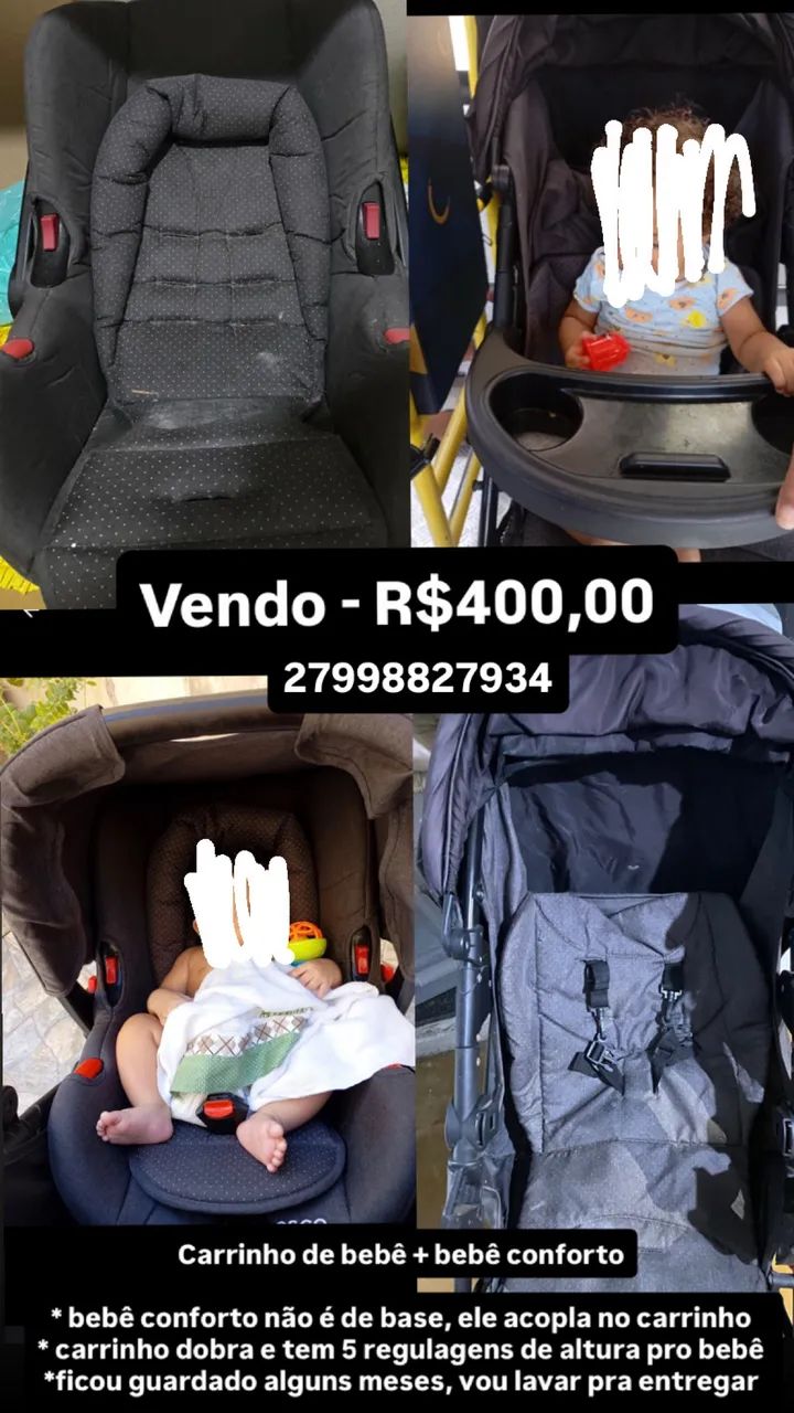 Carrinho de bebê 