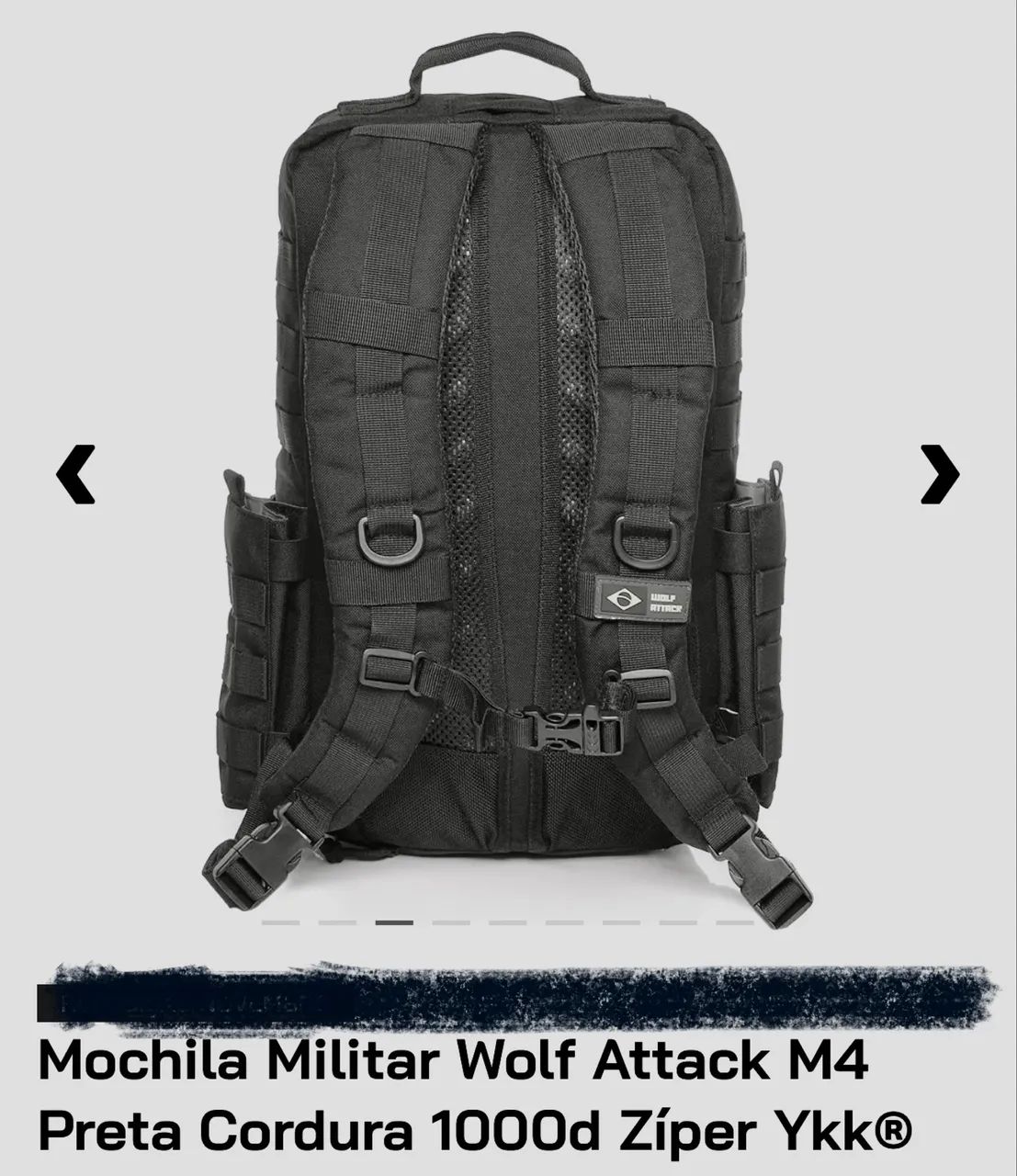 Vendo mochila Wolf Attack M4 - Foto 5