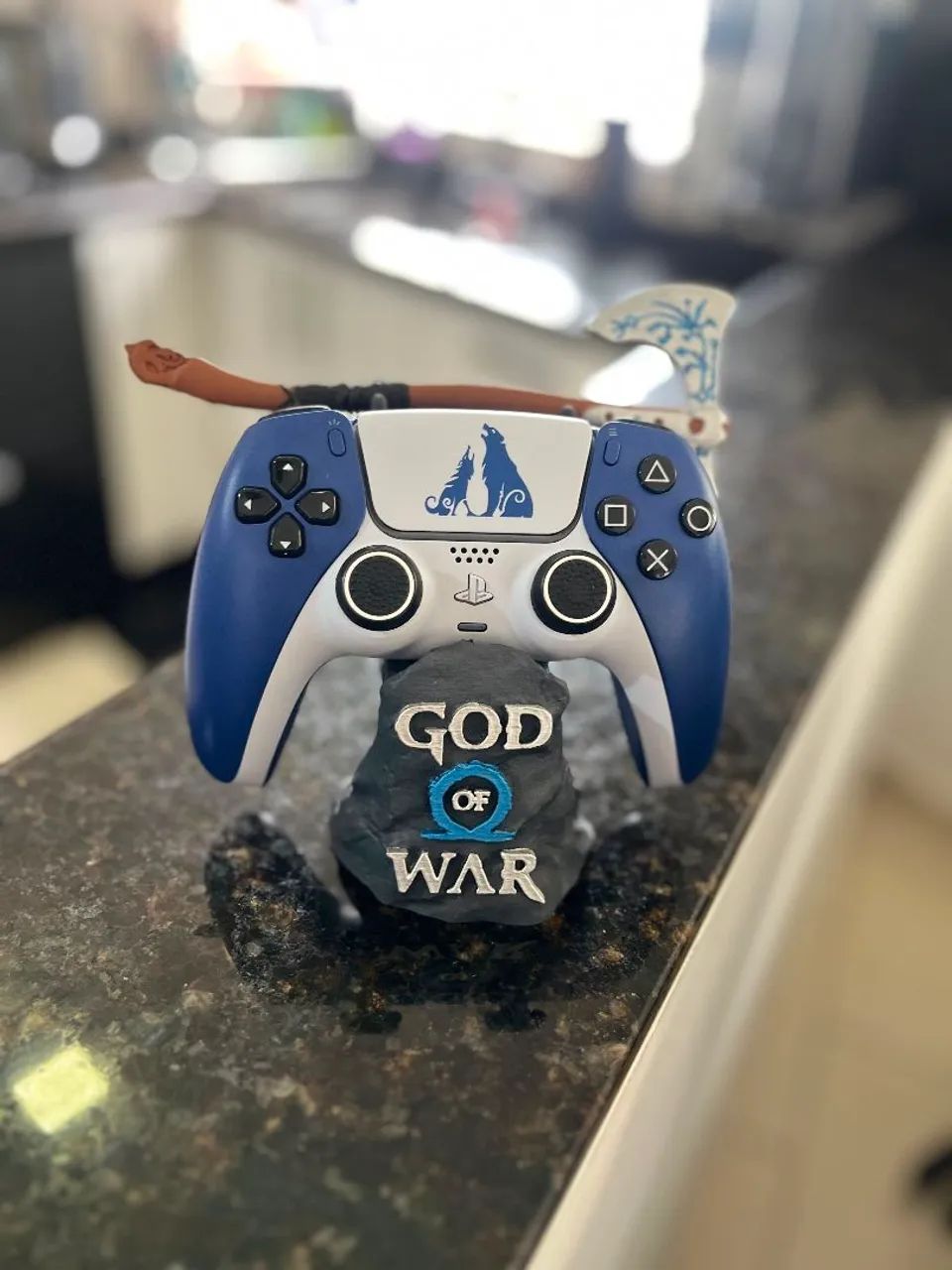Controle ps5 + suporte 