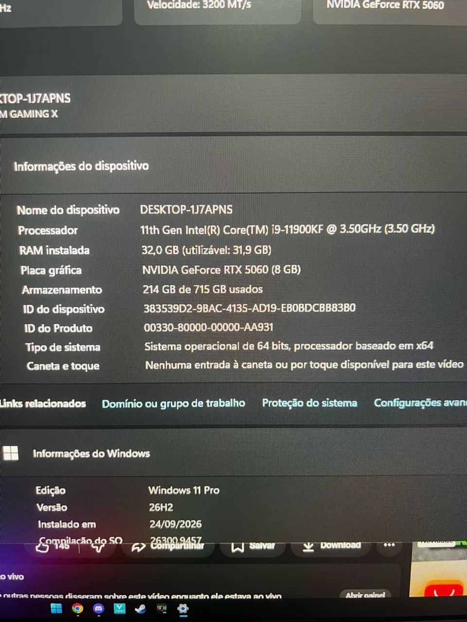 Memória ran 32 gb ddr4 - Foto 3