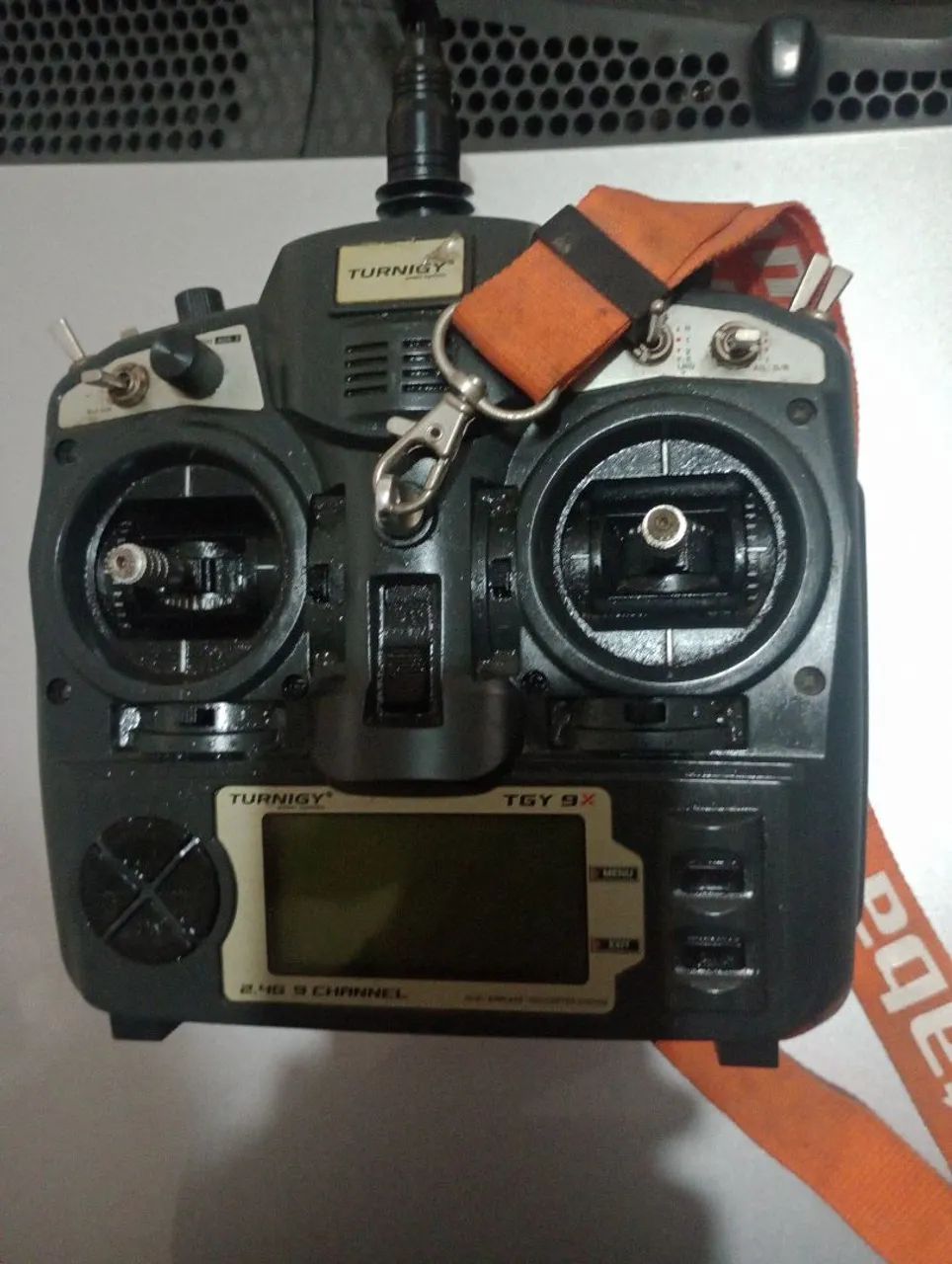 Controle remoto futaba 9 canal usado 