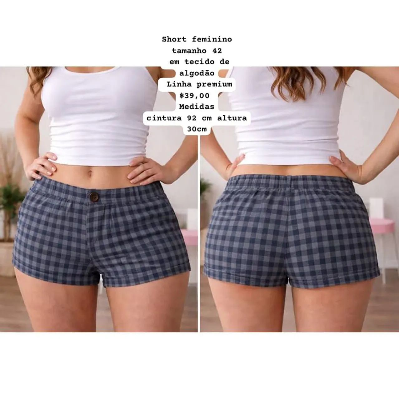 Short feminino linha premium conforto e qualidade - Foto 3