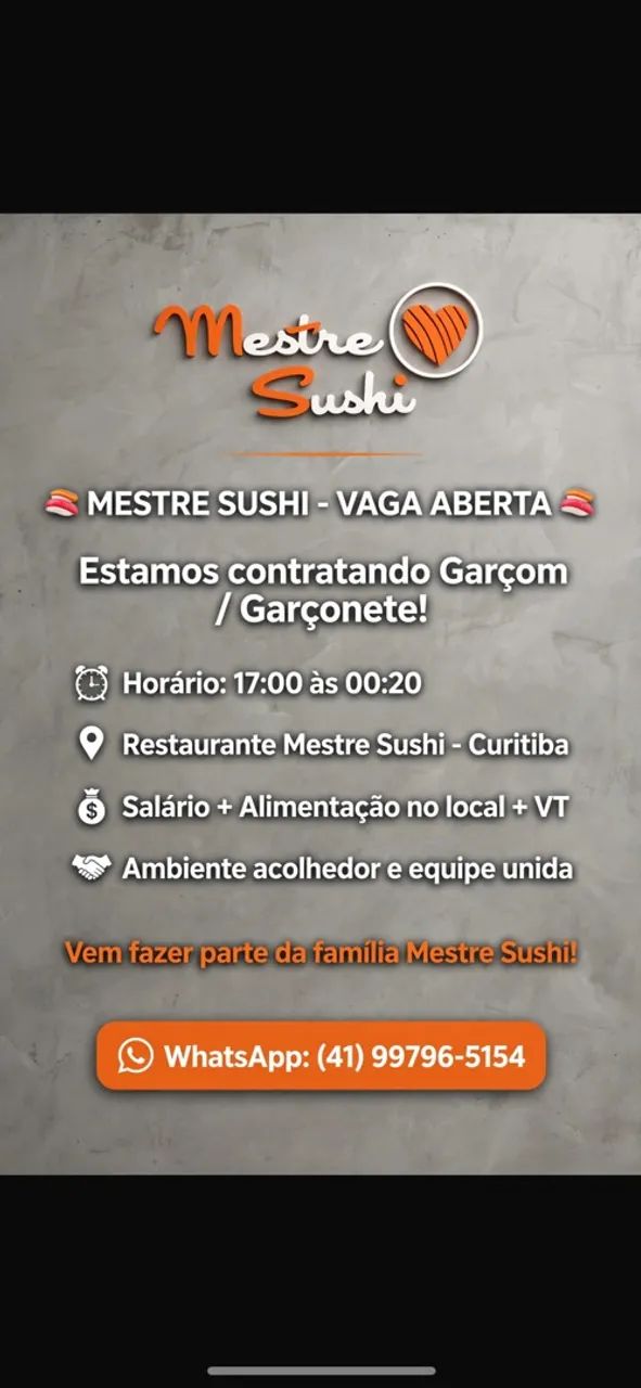 Garçom/garçonete