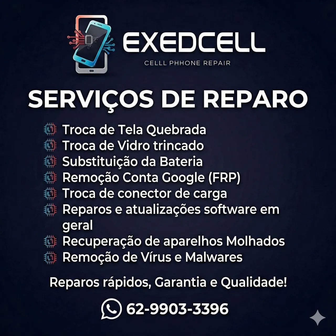 TROCA DE TELA- ASSISTÊNCIA TÉCNICA ESPECIALIZADA 