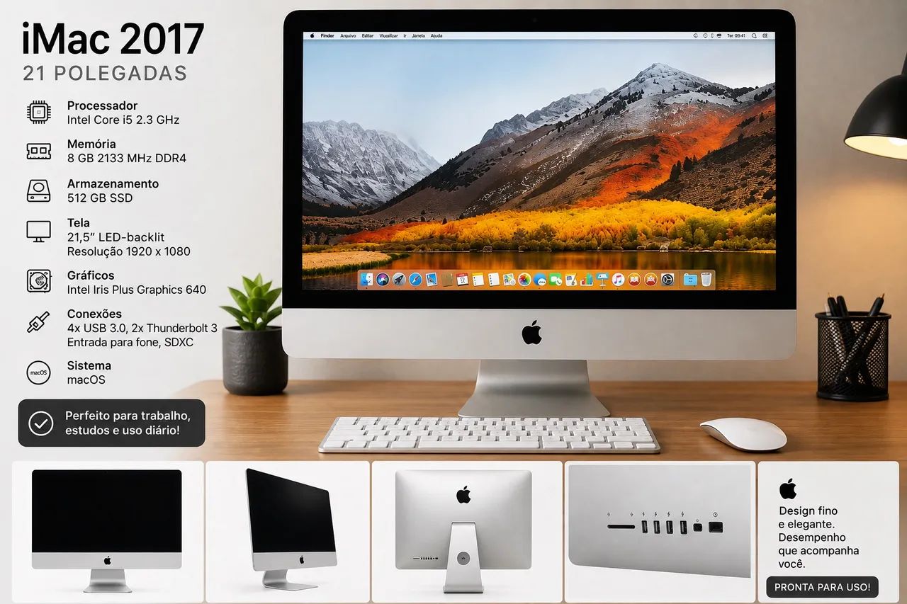 Imac 2017 - 21 polegadas