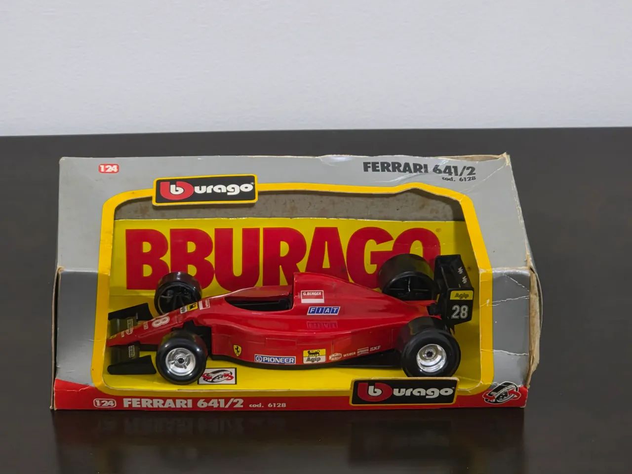 Miniatura Formula 1 Ferrari 641/2 G. Berger (1989) - Foto 5