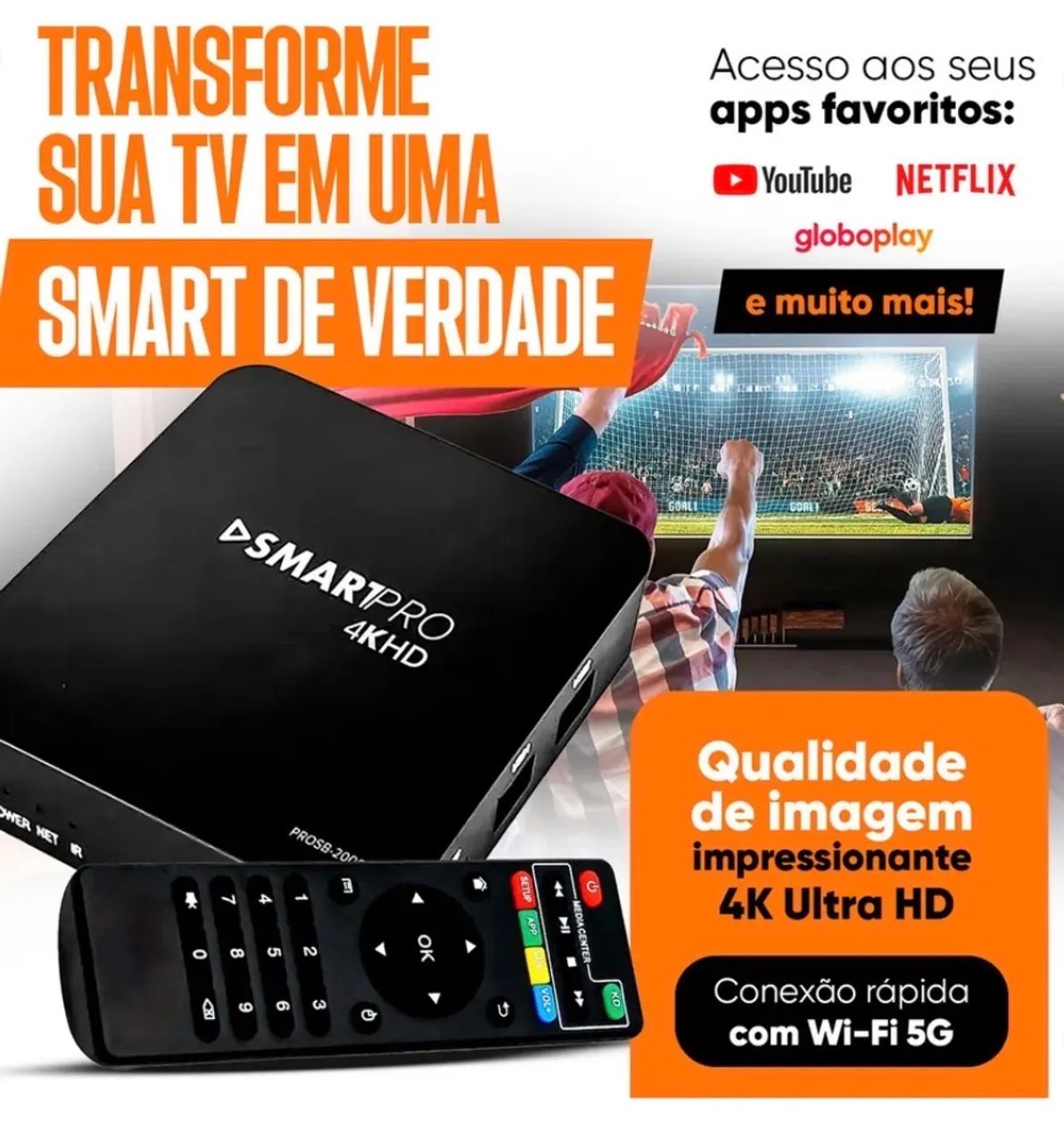 Transforme qualquer tv simples em SMART - Foto 3